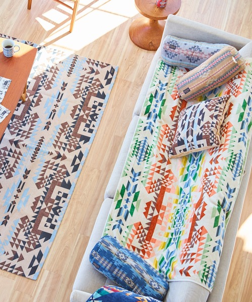 PENDLETON(ペンドルトン)の「PENDLETON/ペンドルトン リビングラグマット MC006/200×167㎝(ラグ/マット・メンズ・ブラウン/ベージュ/ブラック・FREE)」の6枚目の写真