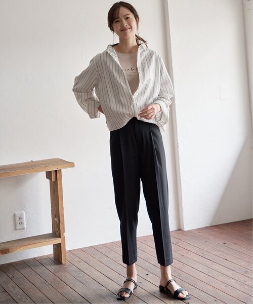 ikka（イッカ）の「スライド式2WAYサンダル（サンダル・レディース・オフホワイト/ブラック・M/L）」の19枚目の写真