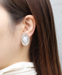オーバルビンテージピアス/ellipse