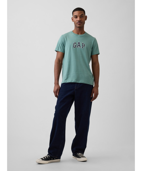 セール】GapアーチロゴTシャツ(ユニセックス)（Tシャツ/カットソー