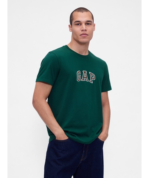 セール】GapアーチロゴTシャツ(ユニセックス)（Tシャツ