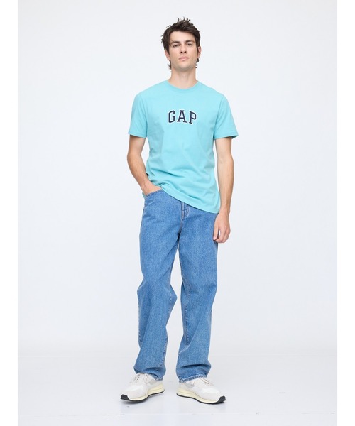 Tシャツ・カットソー GAP::T-Shirt:L[RESALE] セール】GapアーチロゴTシャツ(ユニセックス)（Tシャツ