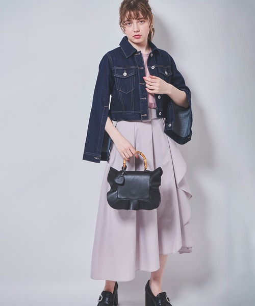 31 Sons de mode(トランテアン ソン ドゥ モード)の「オリジナルロゴ刺繍Tシャツ(Tシャツ/カットソー・レディース・オフホワイト/ピンク/ネイビー・36)」の16枚目の写真