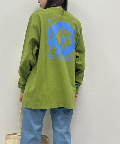 FOREVER 21（フォーエバー トゥエンティーワン）の「BACKプリントロンTEE（Tシャツ/カットソー・レディース・ブルー/グリーン/ブラック/ホワイト・MEDIUM/SMALL）」の3枚目の写真