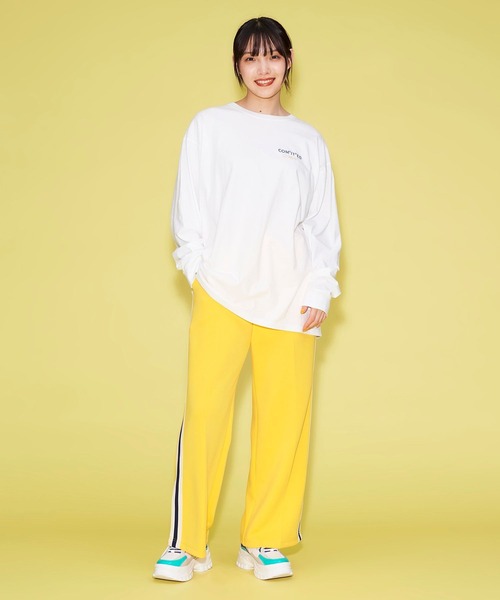 FOREVER 21（フォーエバー トゥエンティーワン）の「BACKプリントロンTEE（Tシャツ/カットソー・レディース・ブルー/グリーン/ブラック/ホワイト・MEDIUM/SMALL）」の6枚目の写真