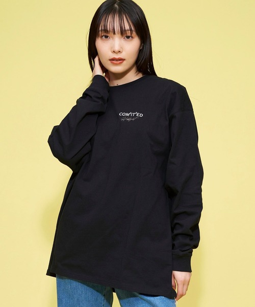 FOREVER 21（フォーエバー トゥエンティーワン）の「BACKプリントロンTEE（Tシャツ/カットソー・レディース・ブルー/グリーン/ブラック/ホワイト・MEDIUM/SMALL）」の11枚目の写真