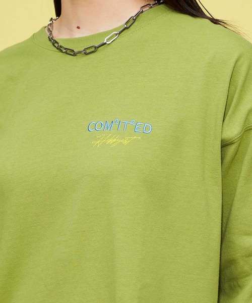 FOREVER 21（フォーエバー トゥエンティーワン）の「BACKプリントロンTEE（Tシャツ/カットソー・レディース・ブルー/グリーン/ブラック/ホワイト・MEDIUM/SMALL）」の15枚目の写真