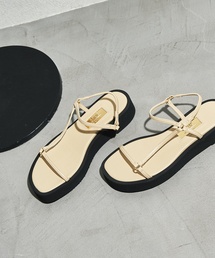 GRISEアツゾコサイドストラップサンダル