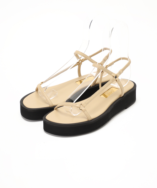 GRISE（グリーズ）の「GRISEアツゾコサイドストラップサンダル（サンダル・レディース・ブラック系その他/チャコールグレー/ベージュ・X-SMALL/SMALL/MEDIUM/LARGE/X-LARGE）」の16枚目の写真