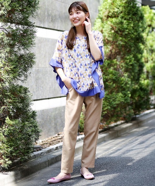 チチカカ(チチカカ)の「アソートリネン混 パンツ(その他パンツ・レディース・カーキ/ネイビー/ベージュ・MEDIUM/LARGE)」の4枚目の写真