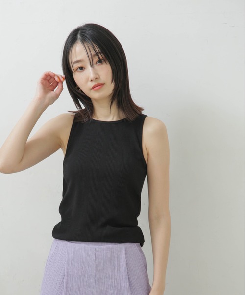 LB.04/カップ付きアメリカンスリーブタンクトップ