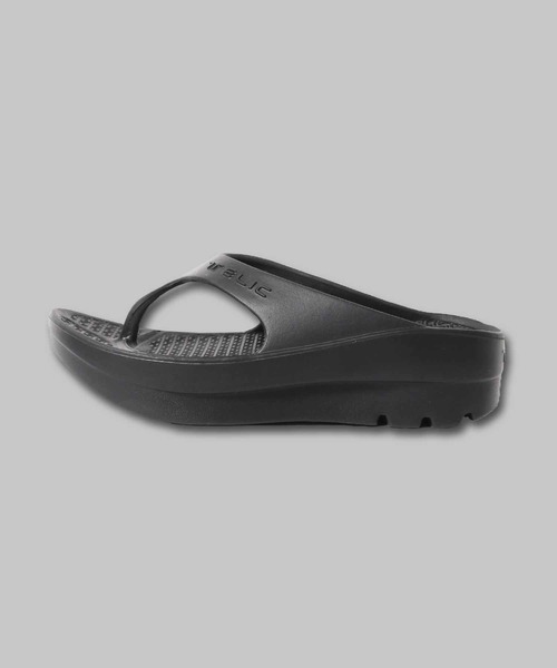 TELIC(テリック)の「TELIC/テリック W- FLIP FLOP サンダル(サンダル・メンズ・アイボリー/キャメル/ブラック/ネイビー・L/XS/XL/ML/M/S)」の3枚目の写真