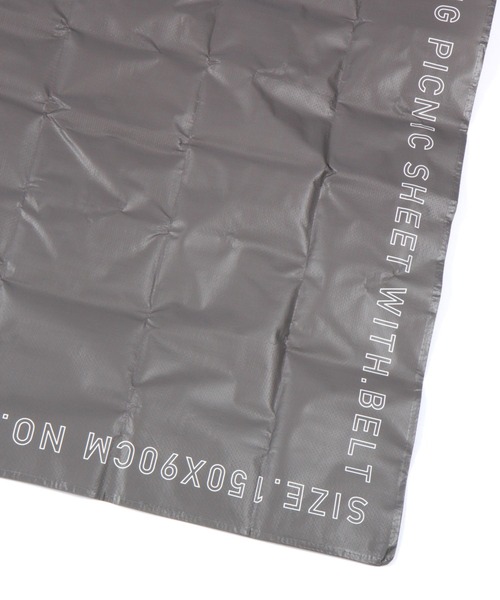 LAKOLE（ラコレ）の「コンパクトレジャーシート / 187425（アウトドアグッズ・レディース・ベージュ/チャコール/アイボリー・FREE）」の14枚目の写真