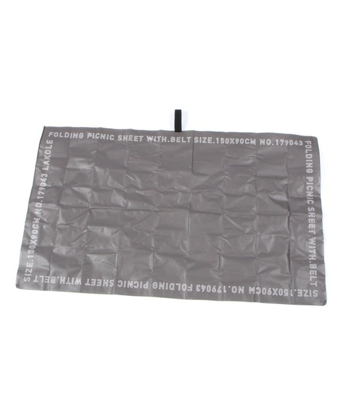 LAKOLE（ラコレ）の「コンパクトレジャーシート / 187425（アウトドアグッズ・レディース・ベージュ/チャコール/アイボリー・FREE）」の19枚目の写真