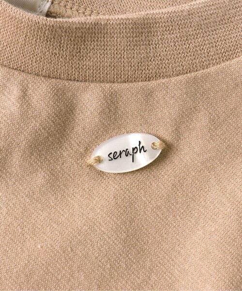 Seraph（セラフ）の「バックシャンカットソーワンピース（ワンピース・キッズ・チャコール/ベージュ/ラベンダー・100/130/140/110/80/120/90/95）」の8枚目の写真