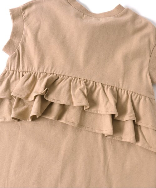 Seraph（セラフ）の「バックシャンカットソーワンピース（ワンピース・キッズ・チャコール/ベージュ/ラベンダー・100/130/140/110/80/120/90/95）」の10枚目の写真
