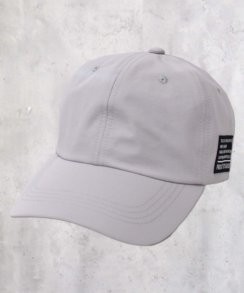 THE CASUAL（カジュアル）の「ピス付きキャップ（キャップ・キッズ・ネイビー/ベージュ/パープル/グリーン/ブラック/グレー・54/56）」の3枚目の写真