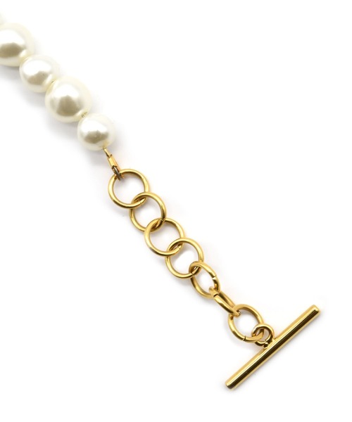 LHME（エルエイチエムイー）の「LHME バロックパールブレスレット/サージカルステンレス316L（金属アレルギー対応）（ブレスレット・レディース・シルバー/ゴールド・ONE SIZE）」の5枚目の写真