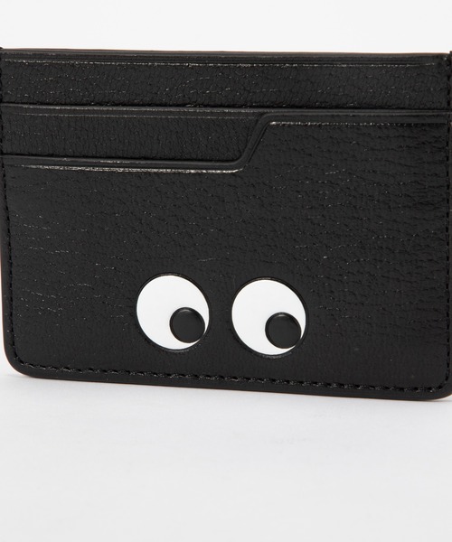 ANYA HINDMARCH（アニヤハインドマーチ）の「ANYA HINDMARCH EYES CARD CASE アニヤハインドマーチ アイズ カードケース（カードケース・レディース・ブラック・FREE）」の5枚目の写真
