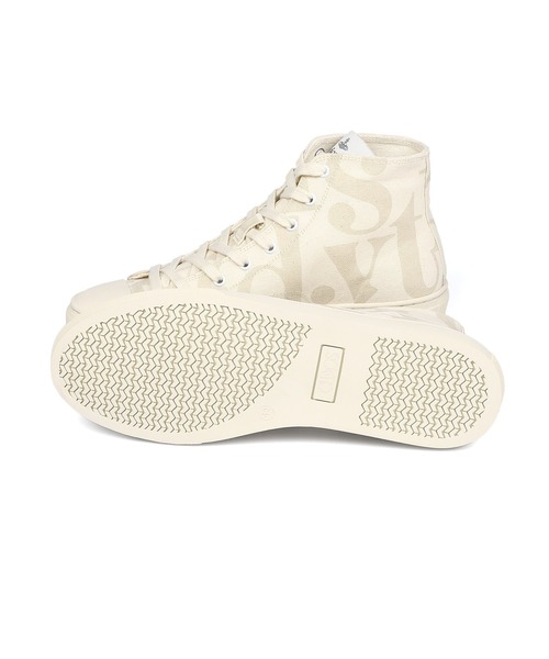 Vivienne Westwood MAN(ヴィヴィアンウエストウッドマン)の「PLIMSOLL HIGH TOP スニーカー【139661 75011R】(スニーカー・メンズ・ベージュ系その他・41)」の3枚目の写真
