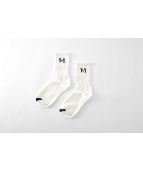 DEVICE（デバイス）の「【NATSUPOO SELECT】ソックス 靴下 ぽこぽこバブル＆アルファベットロゴ（ソックス/靴下・レディース・ホワイト/ピンク/オレンジ/ブルー・FREE）」の14枚目の写真