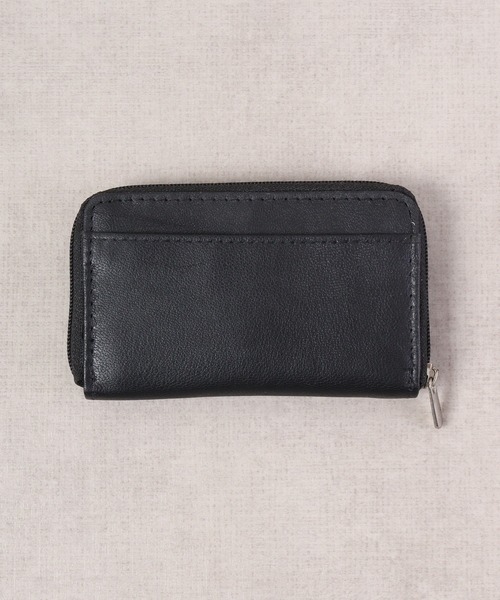 FUNALIVE（ファンアライブ）の「K SELECT シンプルブラックシリーズ　　レザー GOAT　本革 カード、小銭入れ（コインケース・メンズ・ブラック・FREE）」の7枚目の写真