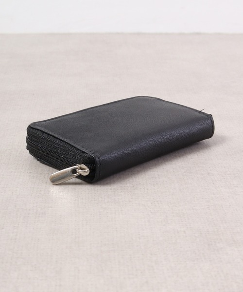 FUNALIVE（ファンアライブ）の「K SELECT シンプルブラックシリーズ　　レザー GOAT　本革 カード、小銭入れ（コインケース・メンズ・ブラック・FREE）」の10枚目の写真