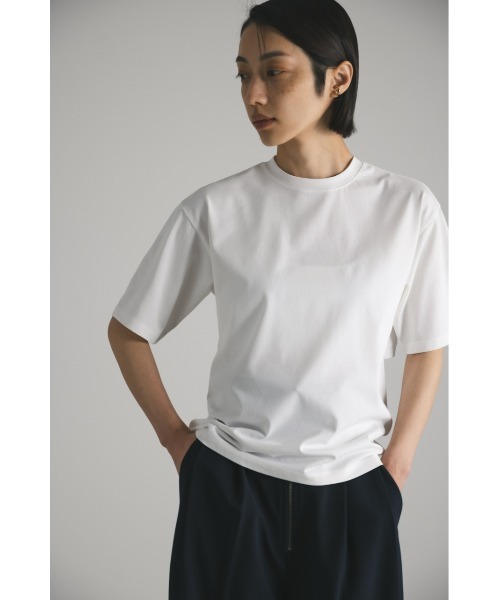 STYLEMIXER(スタイルミキサー)の「バックオープンT(Tシャツ/カットソー・レディース・ホワイト/ブラック/ベージュ・FREE)」の12枚目の写真