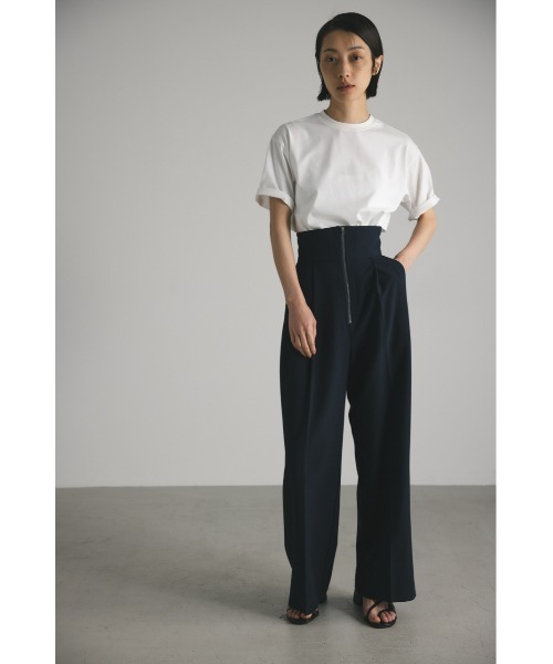 STYLEMIXER(スタイルミキサー)の「バックオープンT(Tシャツ/カットソー・レディース・ホワイト/ブラック/ベージュ・FREE)」の20枚目の写真