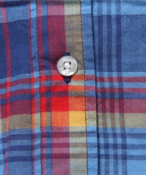 OUTLET（アウトレット）の「【CIAOPANIC TYPY】チェックカシュクールシャツ（シャツ/ブラウス・レディース・ネイビー/レッド・MEDIUM）」の11枚目の写真
