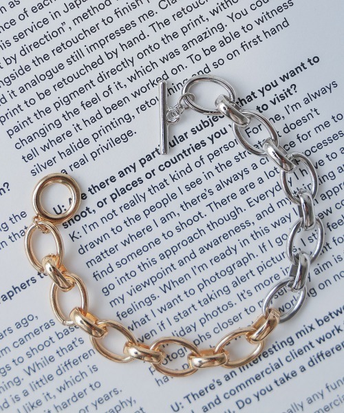 Bab（バブ）の「チェーンブレスレット（ブレスレット・レディース・D/B/A/C・ONESIZE）」の15枚目の写真