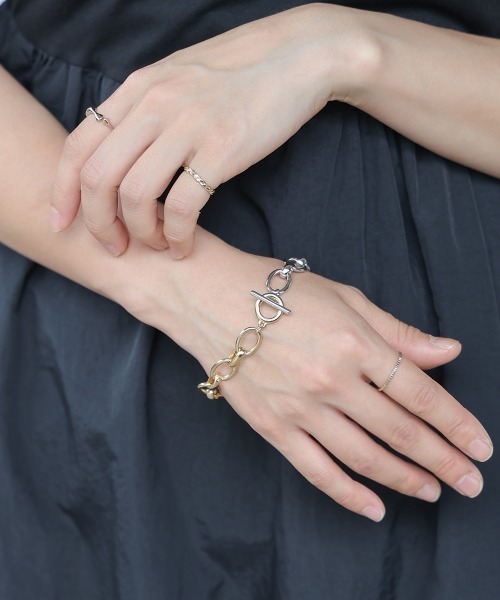 Bab（バブ）の「チェーンブレスレット（ブレスレット・レディース・D/B/A/C・ONESIZE）」の16枚目の写真