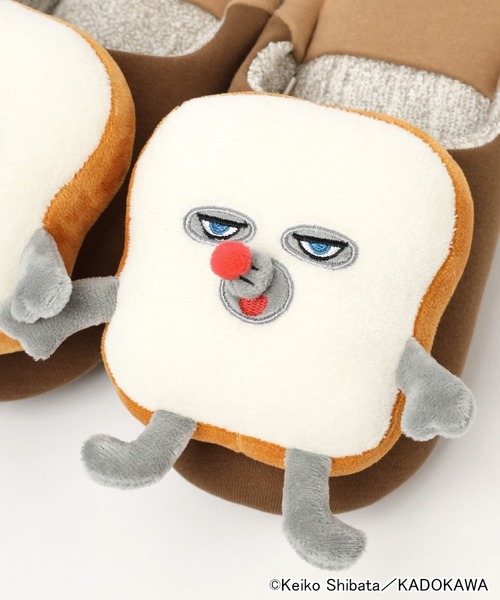 niko and...（ニコアンド）の「【パンどろぼう】コラボ フェイスルームシューズ【web限定販売】（ルームシューズ/スリッパ・レディース・ベージュ・MEDIUM）」の8枚目の写真