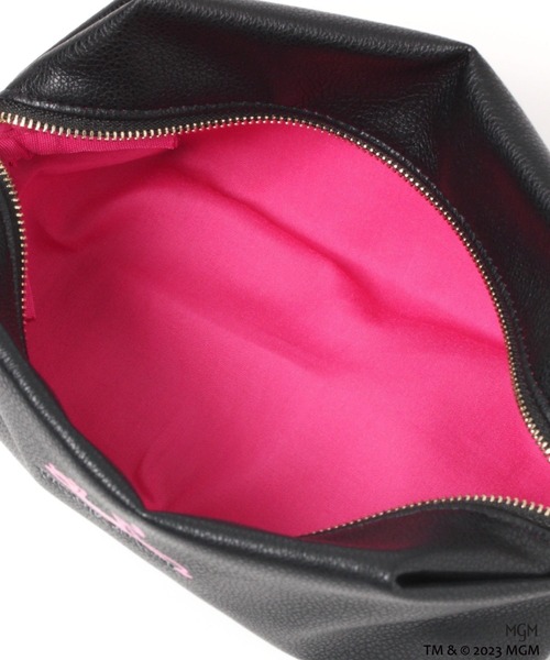 BAYFLOW(ベイフロー)の「【PINK PANTHER(ピンクパンサー)×BAYFLOW】ボックスポーチ(ポーチ・レディース・ブラック/ベージュ・0)」の10枚目の写真