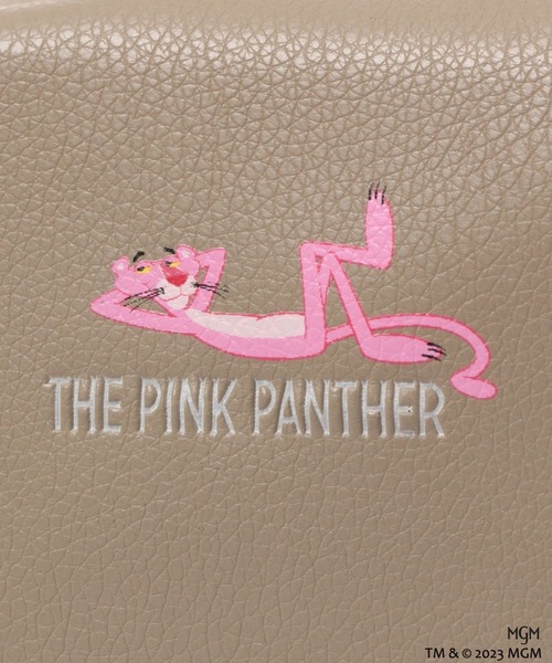 BAYFLOW(ベイフロー)の「【PINK PANTHER(ピンクパンサー)×BAYFLOW】ボックスポーチ(ポーチ・レディース・ブラック/ベージュ・0)」の12枚目の写真