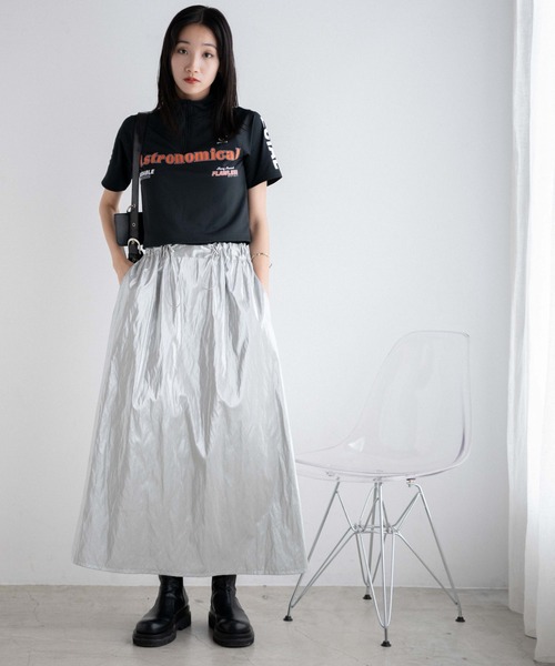 WEGO（ウィゴー）の「WEGO/ハーフジップジャージ（ジャージ・レディース・ブラック/ホワイト系その他・FREE）」の11枚目の写真