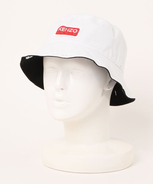 その他 KENZO バケットハット Lサイズ 黒/白リバーシブル 新品未使用