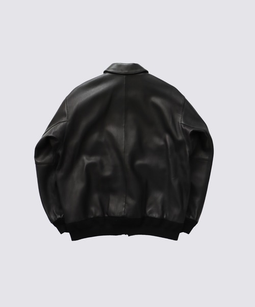 FIDELITY ラムレザー A-2 ジャケット　L LAMB LEATHER A-2 JACKET / ラムレザーA2ジャケット（ライダース