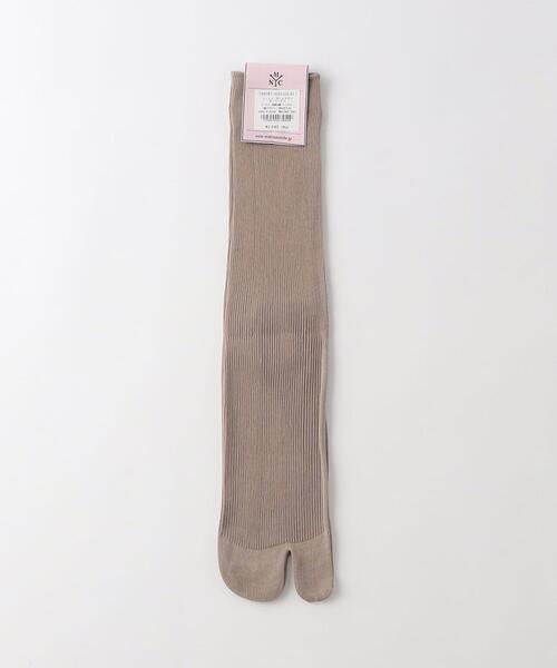 Steven Alan（スティーブンアラン）の「＜MARCOMONDE＞HIGH GAUGE TABI SOCKS/ソックス（ソックス/靴下・レディース・ライトグレー/ブラック/ホワイト/ベージュ・FREE）」の5枚目の写真