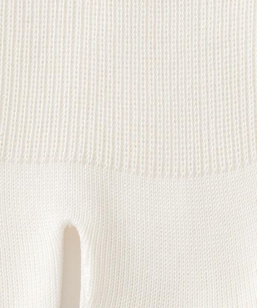 Steven Alan（スティーブンアラン）の「＜MARCOMONDE＞HIGH GAUGE TABI SOCKS/ソックス（ソックス/靴下・レディース・ライトグレー/ブラック/ホワイト/ベージュ・FREE）」の8枚目の写真