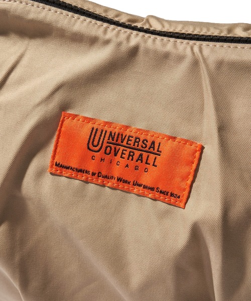 UNIVERSAL OVERALL(ユニバーサルオーバーオール)の「【UNIVERSAL OVERALL】GABARDINE HOBO SHOULDERBAG / ギャバジンツイルショルダーバッグ(ショルダーバッグ・レディース・ブラック/グリーン/ベージュ・FREE)」の7枚目の写真