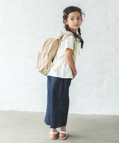 pairmanon（ペアマノン）の「ユニセックスバイカラーリュック（バックパック/リュック・キッズ・ベージュ/ブルー/イエロー/ブラック/ミント・FREE）」の9枚目の写真