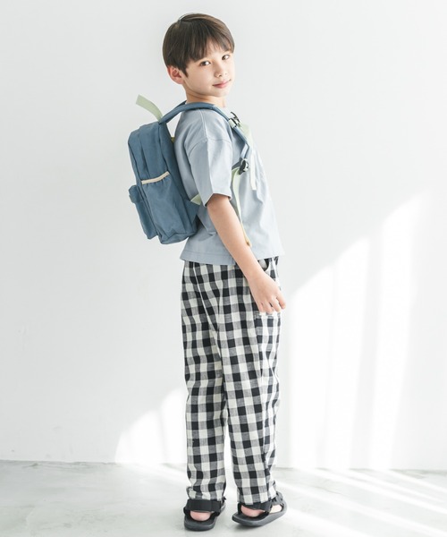 pairmanon（ペアマノン）の「ユニセックスバイカラーリュック（バックパック/リュック・キッズ・ベージュ/ブルー/イエロー/ブラック/ミント・FREE）」の13枚目の写真