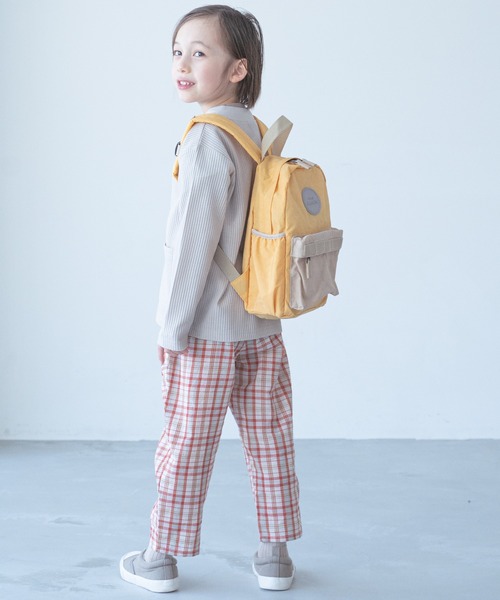 pairmanon（ペアマノン）の「ユニセックスバイカラーリュック（バックパック/リュック・キッズ・ベージュ/ブルー/イエロー/ブラック/ミント・FREE）」の15枚目の写真