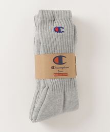 Champion | 【CHAMPION/チャンピオン】　フルレングスソックス3P　CMSCY002　ワンポイントロゴ　3足組(ソックス/靴下)