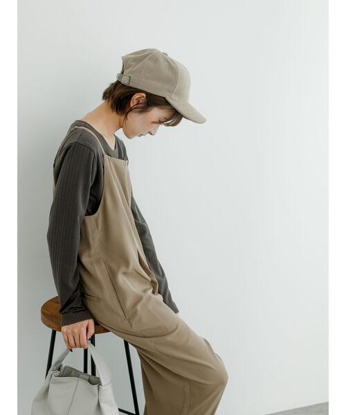 Samansa Mos2 blue（サマンサモスモスブルー）の「オールインワン（その他パンツ・レディース・モカ/ブラウン/ブラック・F）」の10枚目の写真