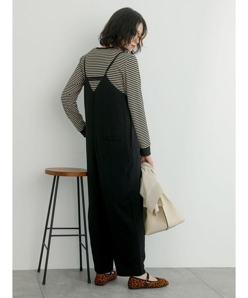 Samansa Mos2 blue（サマンサモスモスブルー）の「オールインワン（その他パンツ・レディース・モカ/ブラウン/ブラック・F）」の17枚目の写真