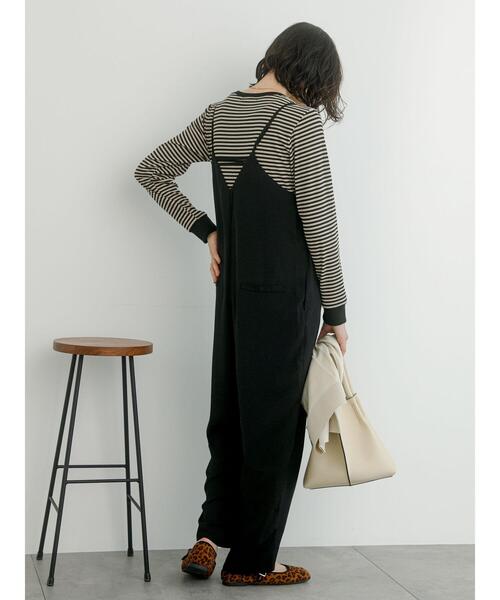 Samansa Mos2 blue（サマンサモスモスブルー）の「オールインワン（その他パンツ・レディース・モカ/ブラウン/ブラック・F）」の18枚目の写真