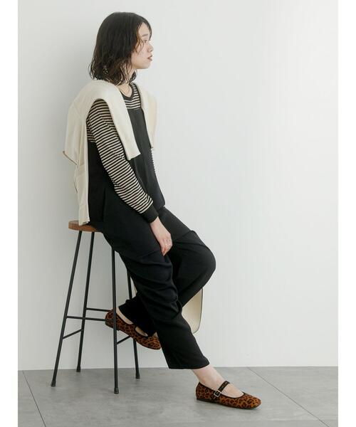 Samansa Mos2 blue（サマンサモスモスブルー）の「オールインワン（その他パンツ・レディース・モカ/ブラウン/ブラック・F）」の21枚目の写真