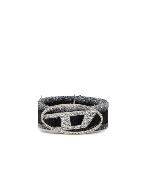 DIESEL(ディーゼル)の「レディース デニム ビジュー ベルト(ベルト・レディース・ブラック・75/80/85/70/90)」の4枚目の写真